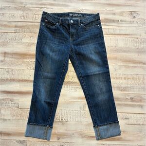 Gap Straight Cuff Capri Jeans Women's Size 6